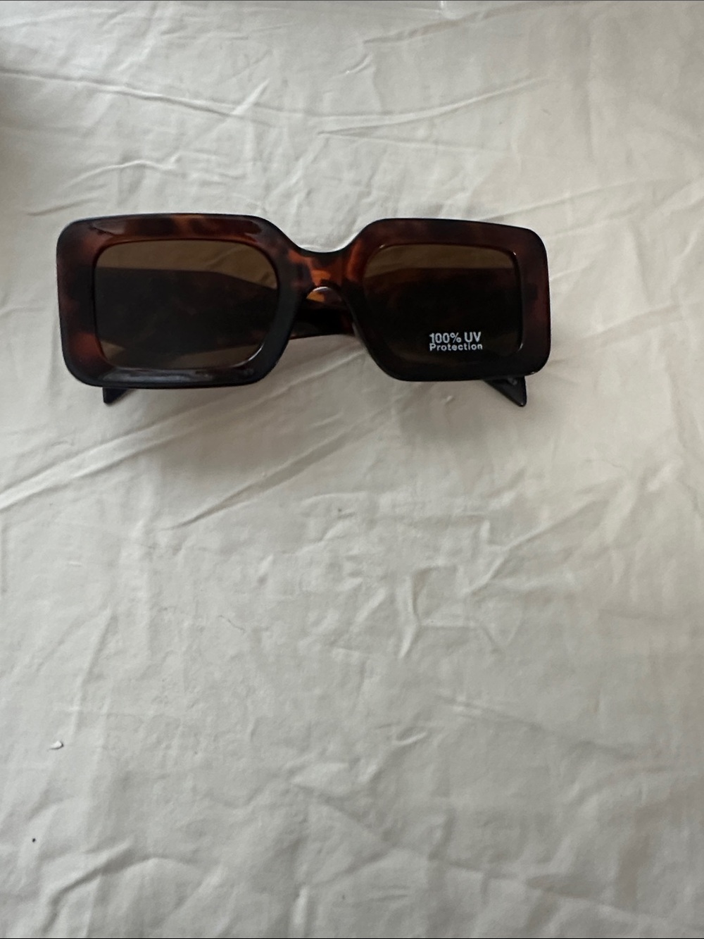 Tortoiseshell Rectangle Sunglasses - Brown Lenses NWT  by Universal Thread